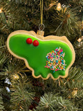 Dad's Bananas Hippo Cookie Ornament